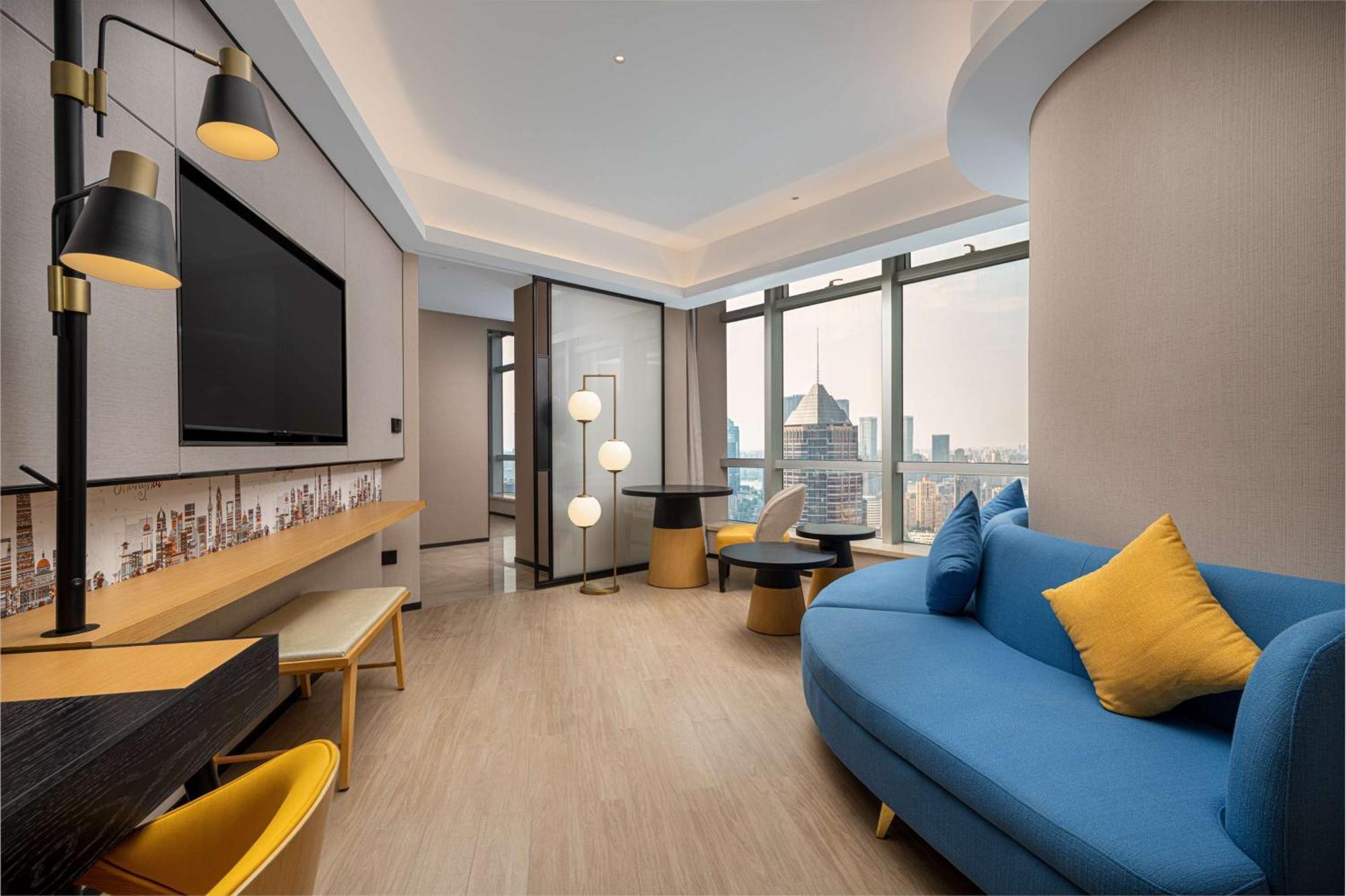 Hilton Garden Inn Shanghai Lujiazui Экстерьер фото