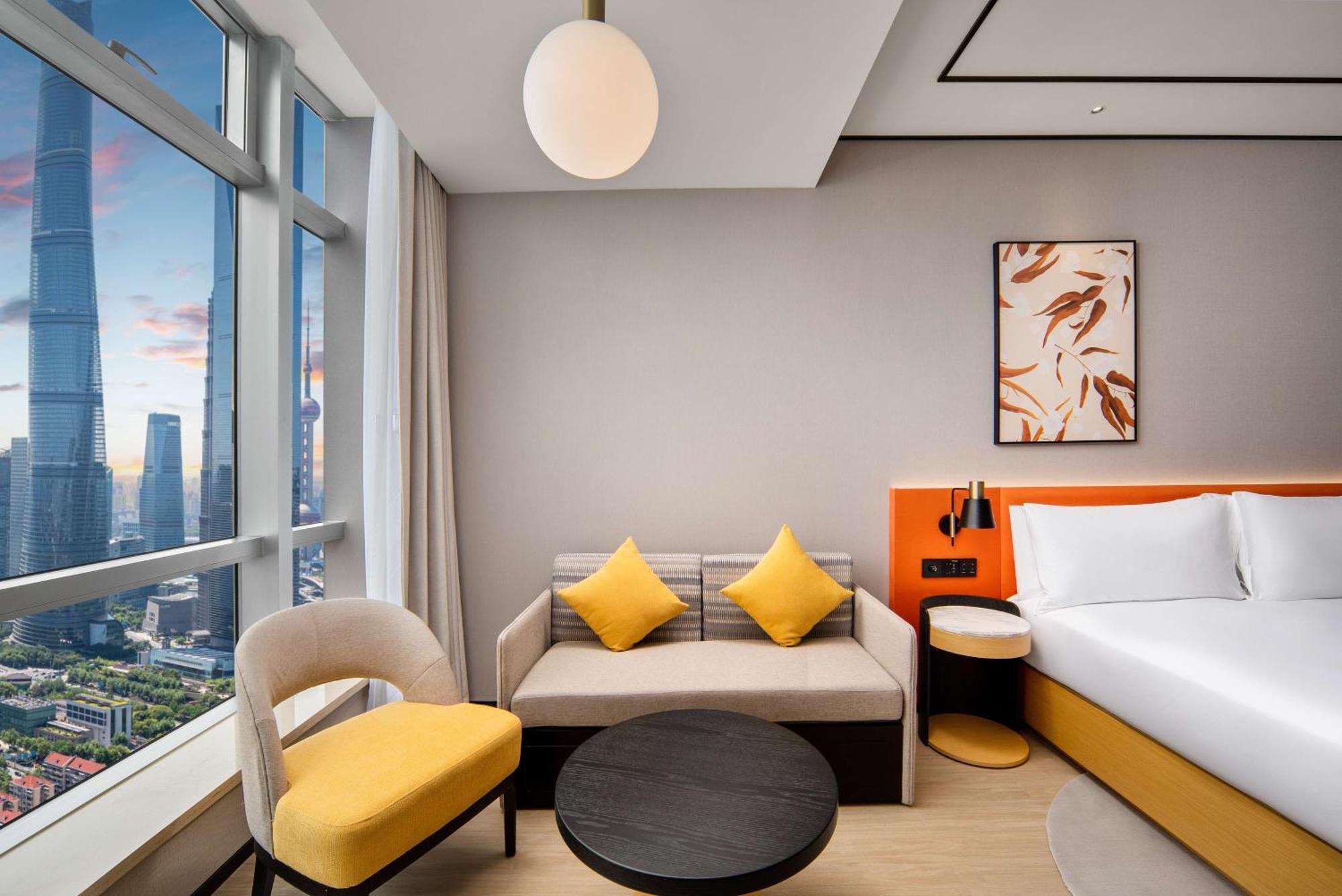 Hilton Garden Inn Shanghai Lujiazui Экстерьер фото
